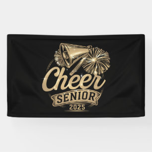 Cheer Senior 2025 Cheerleader Absolventenklasse Vo Banner