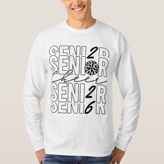 Cheer Senior 2026 Männer LS T-Shirt (Vorderseite)