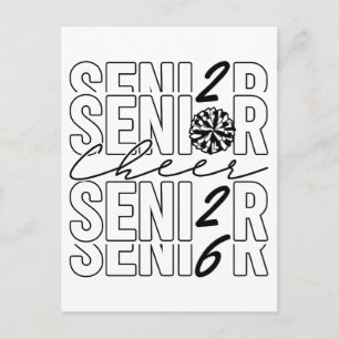 Cheer Senior 2026 Postkarte
