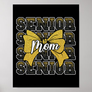 Cheer Senior Mom 2025 Cl Abschluss Tag Cheerleader Poster