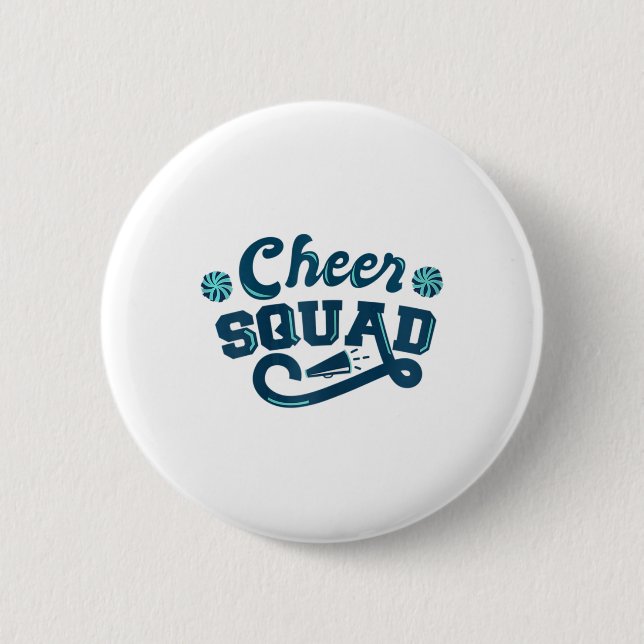 Cheer Squad Cheerleading Sport Club  Button (Vorderseite)