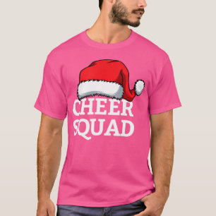 Cheer Squad Weihnachten Santa Cheerleading Passend T-Shirt