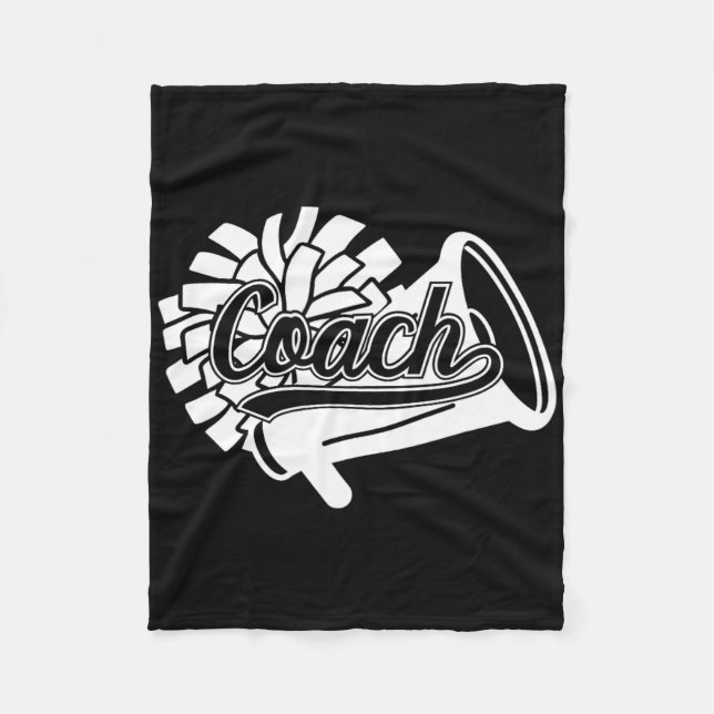 Cheer-Trainer Bester Cheerleading-Trainer Würdigun Fleecedecke (Vorderseite)