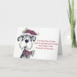 *CHEER* UND HABEN EIN *BIER*-CHRISTMAL KARTE