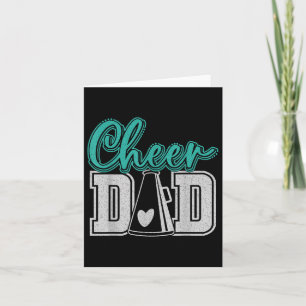 Cheer Vater Mein Lieblings-Cheerleader nennt mich Karte