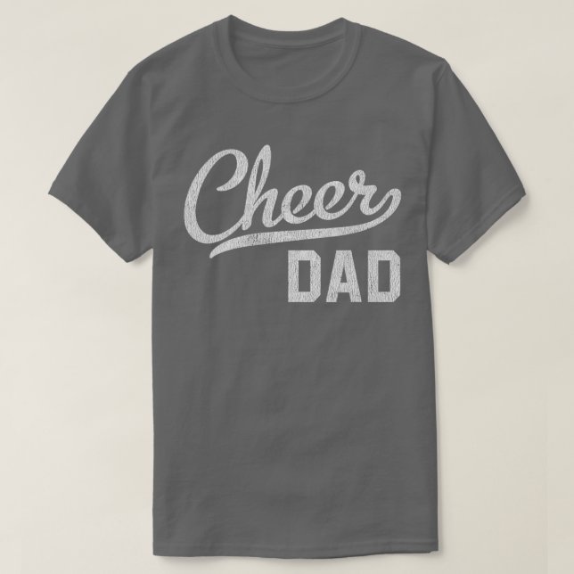 Cheer Vater Proud Cheerleader Vater Geschenk 3 T-Shirt (Design vorne)