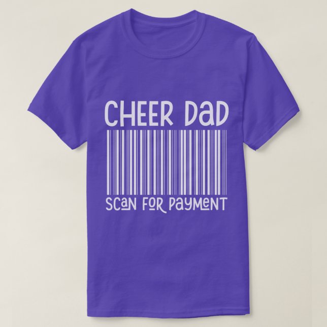 Cheer Vater suchen nach Bezahlung der Cheer Vaterv T-Shirt (Design vorne)