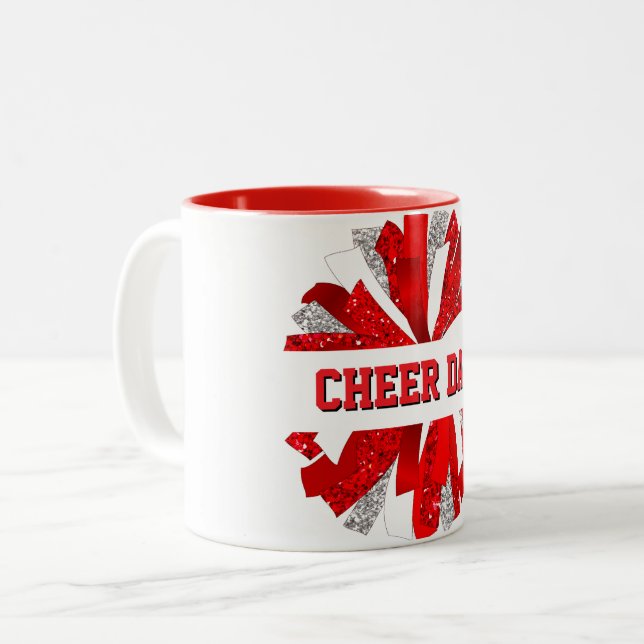 Cheer Vater Zweifarbige Tasse (Vorderseite Links)