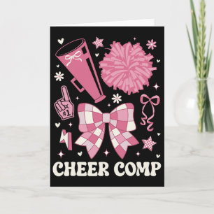 Cheer-Wettbewerb Tag Cheerleader-Wettbewerb Tag Sc Karte