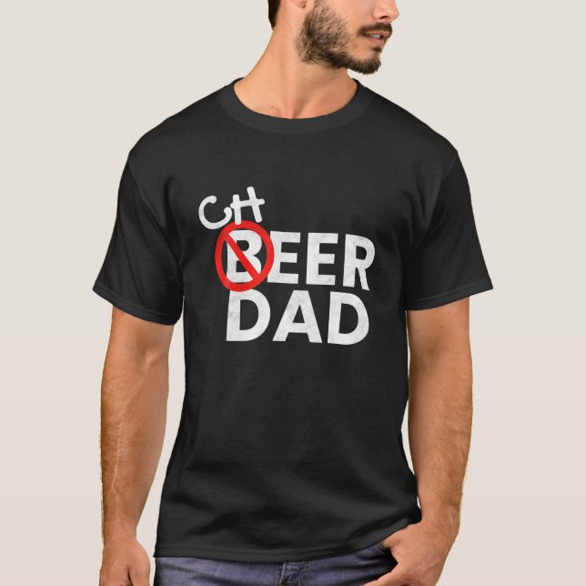 Cheerdad I Cheerleader Cheerleader Beer Vater Fath T-Shirt (Vorderseite)