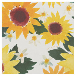 CHEERFUL AF Bold Happy Sunflower Stoff