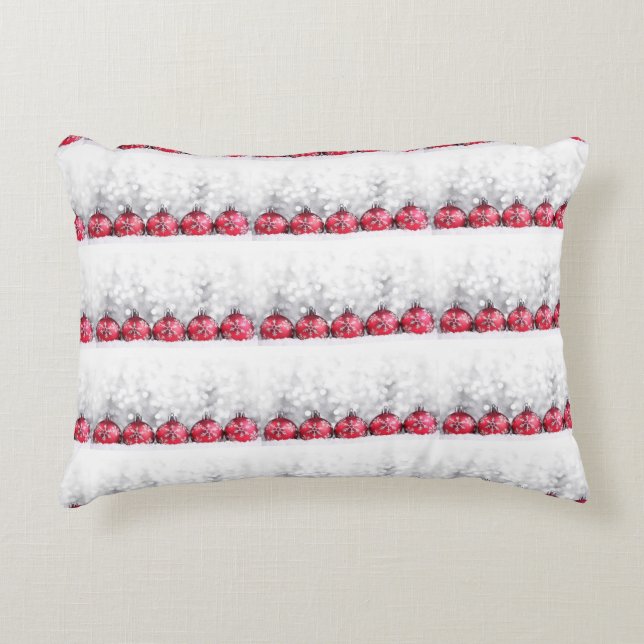 **CHEERFUL CHRISTMAS ORNAMENTS** CHRISTMAS PILLOW DEKOKISSEN (Vorderseite)