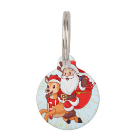 Cheerful Santa Claus – Perfect Christmas G Haustiermarke