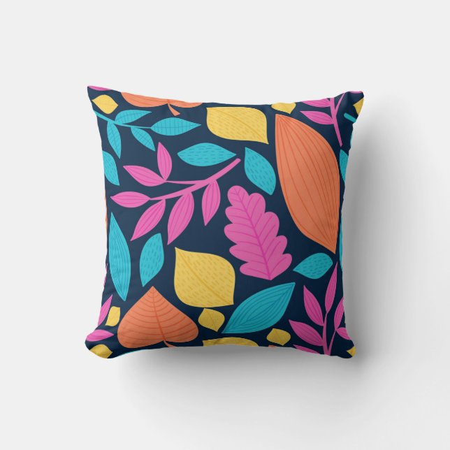 Cheerful Tones Decorative Pillow Kissen (Vorderseite)