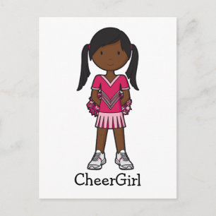 CheerGirl Postkarte