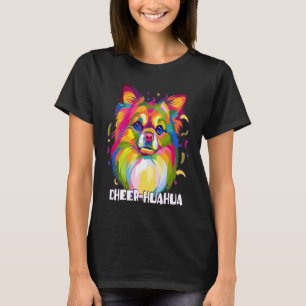 Cheerhuahua Chihuahua Spaß Chiwawa Cheerleader T-Shirt