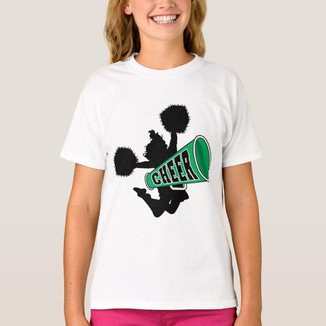 Cheering Cheerleader T-Shirt (Vorderseite)