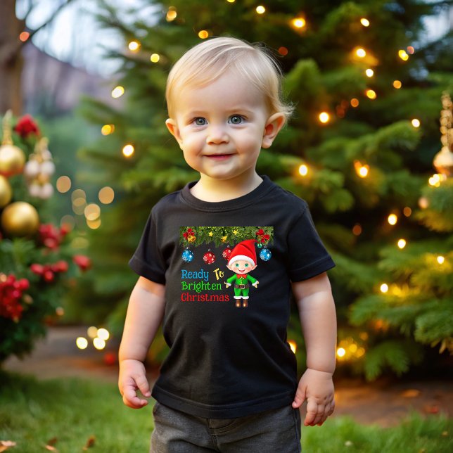 Cheering up Christmas Baby T-shirt (Von Creator hochgeladen)
