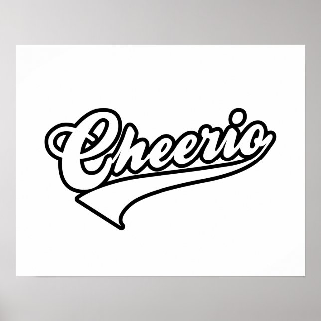 Cheerio Poster (Vorne)