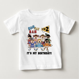 Cheerleader 2. Geburtstagsgeschenke Baby T-shirt