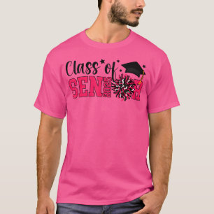 Cheerleader Abschlussjahr 2025 Jahrgang 2025 Cheer T-Shirt