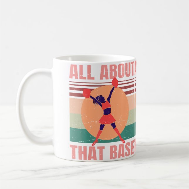 Cheerleader All About That Base Cheerleading Kaffeetasse (Links)