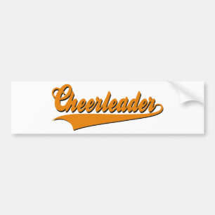 Cheerleader Autoaufkleber