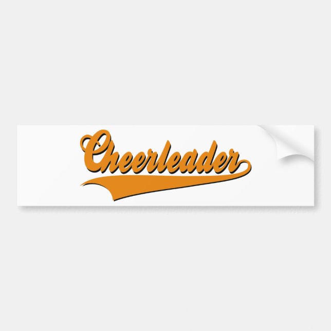 Cheerleader Autoaufkleber (Vorne)