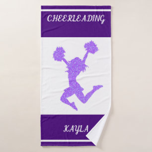 Cheerleader Badetuch. Badehandtuch