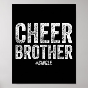 Cheerleader Bruder Cheerleading Bruder Cheer Bro Poster