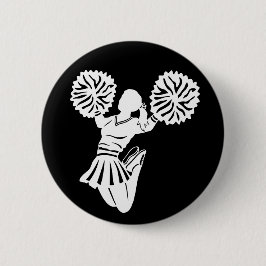 Cheerleader-Button Button