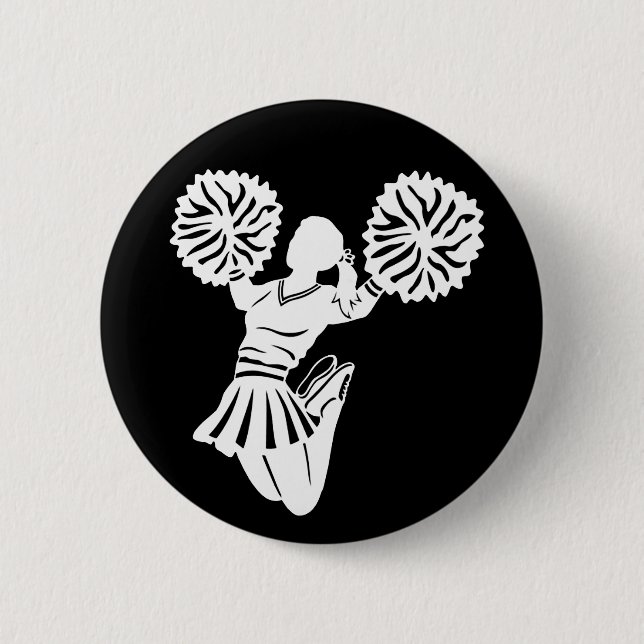 Cheerleader-Button Button (Vorderseite)