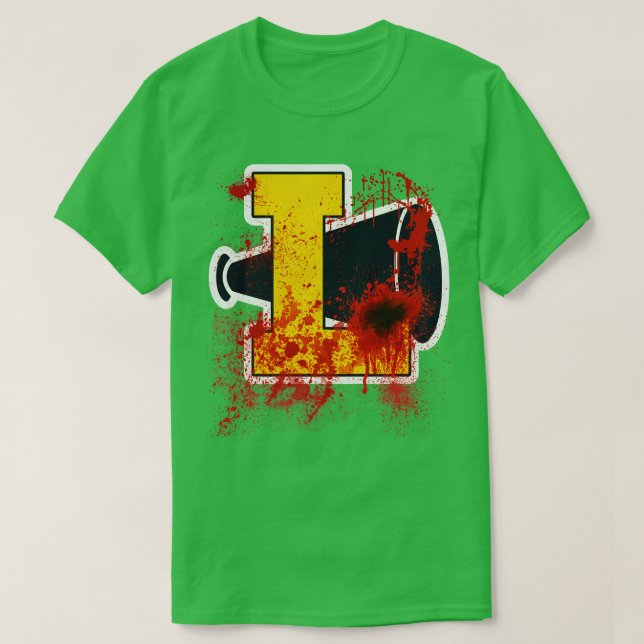 Cheerleader Camp Bloody Pom Poms T-Shirt (Design vorne)