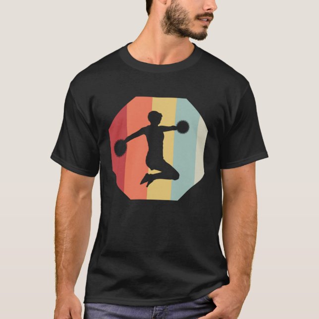 Cheerleader Chant Varsity Flyer Routine T-Shirt (Vorderseite)