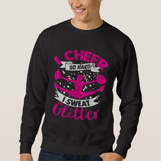 Cheerleader Chant Varsity Tumbling Routine Sweatshirt (Vorderseite)