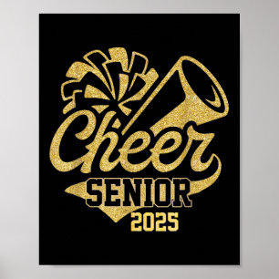 Cheerleader Cheer Abschluss Geschenke Cheer Senior Poster