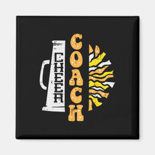 Cheerleader Cheer Coach Megaphon Cheerleading Männ Magnet