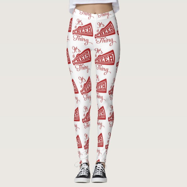 **CHEERLEADER CHEER THEER** LEGGINGS (Vorderseite)