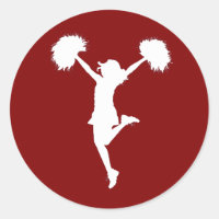 Cheerleader Cheerleader Kontur Art von Al Rio