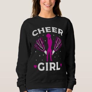Cheerleader Cheerleading Cheer Mädchen 1 Sweatshirt