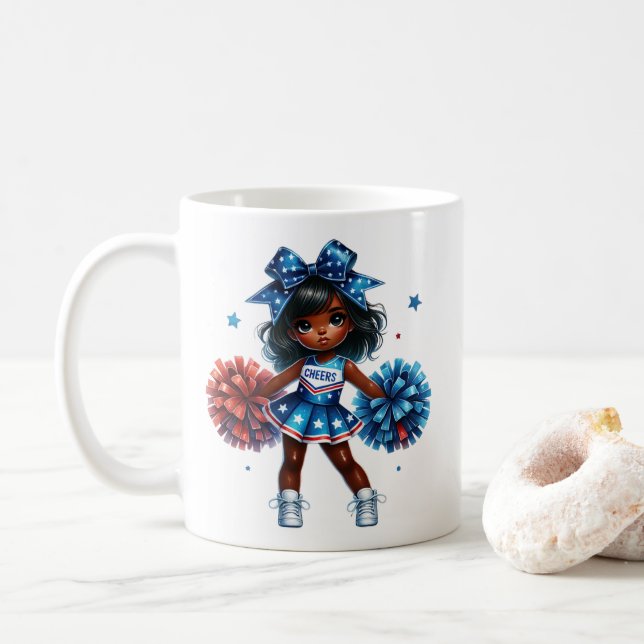 Cheerleader Coffee Tasse (Mit Donut)