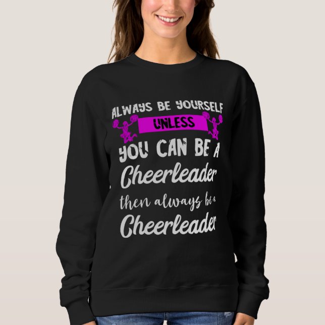 Cheerleader Dancer Cheerleading Team Cheerleader D Sweatshirt (Vorderseite)