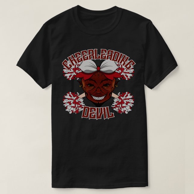 Cheerleader Devil T-Shirt (Design vorne)