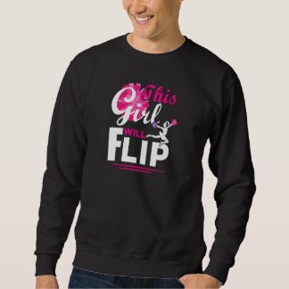 Cheerleader Dieses Mädchen wird Cheer Cheerleading Sweatshirt