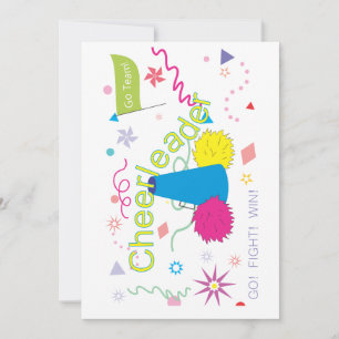 Cheerleader Einladung