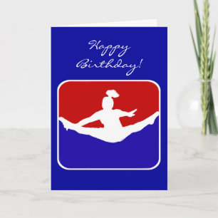 Cheerleader Feiertagskarte