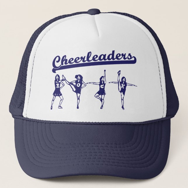 Cheerleader-Felsen Truckerkappe (Vorderseite)