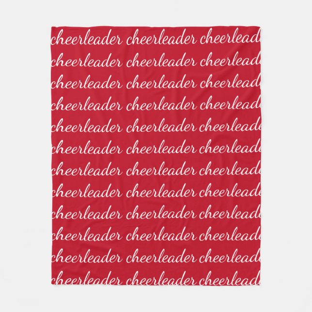 Cheerleader Fleece Blanket (Vorderseite)