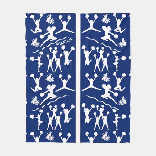 Cheerleader Fleecedecke (Vorderseite)