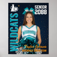 Cheerleader-Foto der Senior-Cheer-Mannschaft in Go